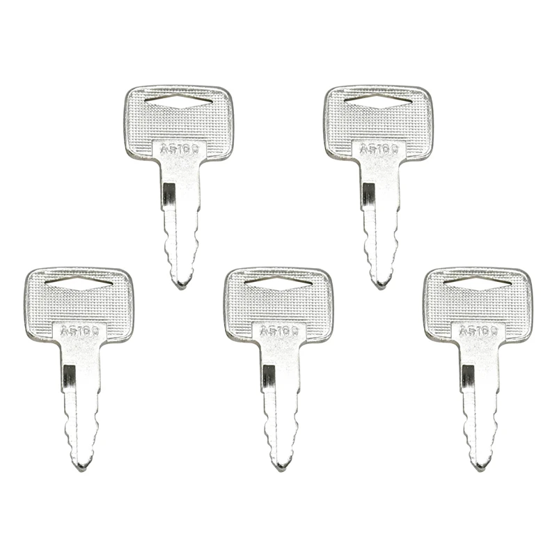 5PCS 점화 키 A5160 91A07-01910 미쓰비시 지게차와 호환 가능 캐터필라..