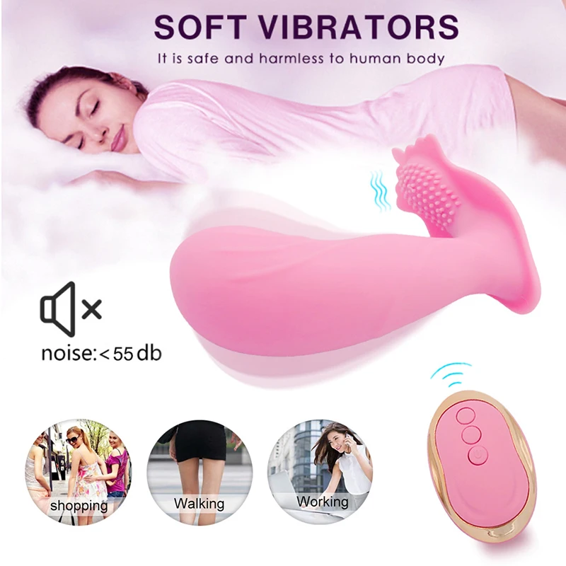 Wireless Remote Control Vibrating G Spot Clitoris Stimulator Double Shock Dildo Wearable Panties Vibrator Sex Toys for Women S16fae89e5dad4cc6a80026faa2d796daw