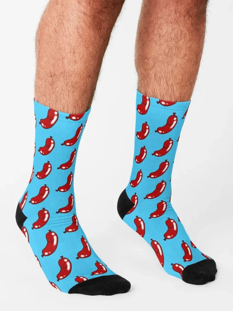 Cute pork sausage Socks Heating sock colored Girl'S Socks Men's