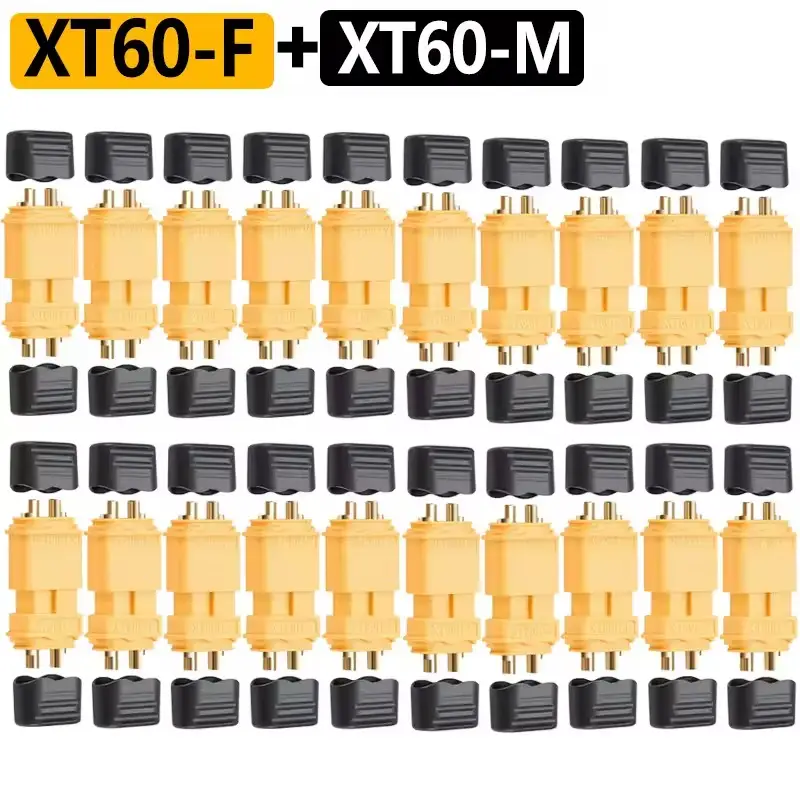 1-40PCS Male & Female Connector XT60 XT90 Plugs Wire Cable Connectors Adapter with Sheath Housing for RC Battery Car Airplane image 14