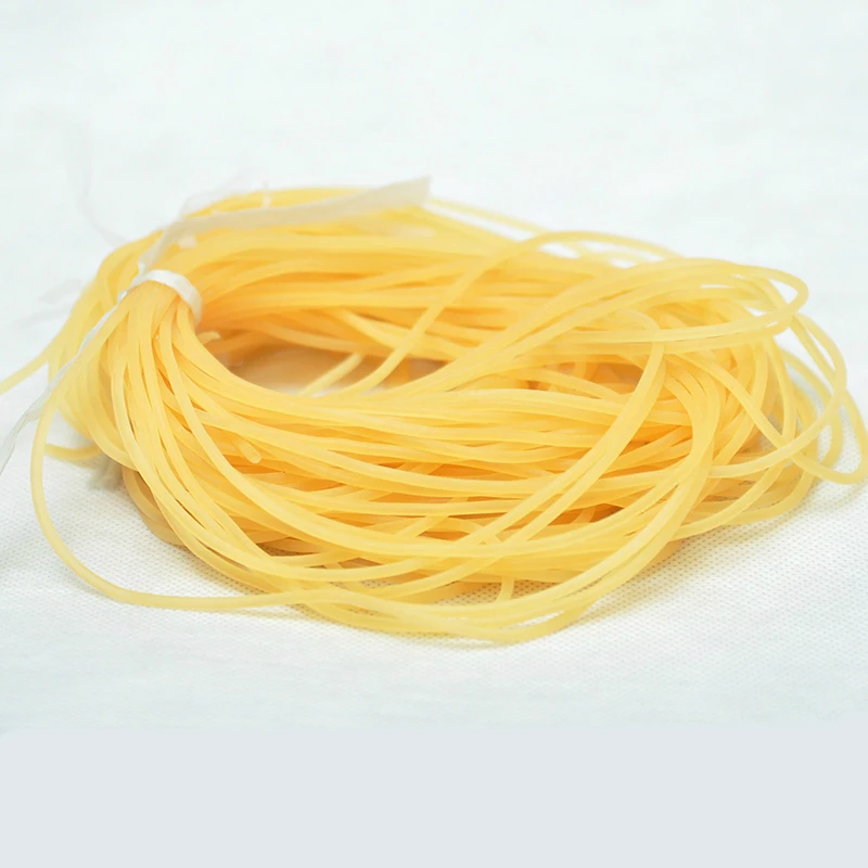 Fishing Line 5m Solid Elastic Rubber Diameter 2mm Plain Tied Reinforcement Group Strapping Gear