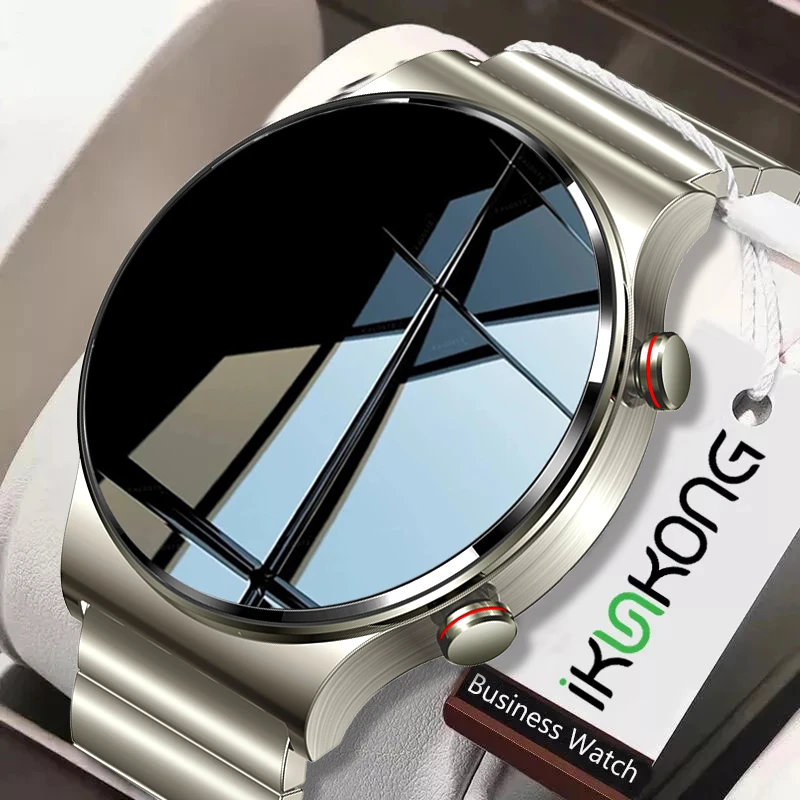 New 454*454 HD Smart Watch Full Touch Screen Mens Bluetooth Call Smartwatch IP68 Waterproof Music Player Fitness Tracker Watches