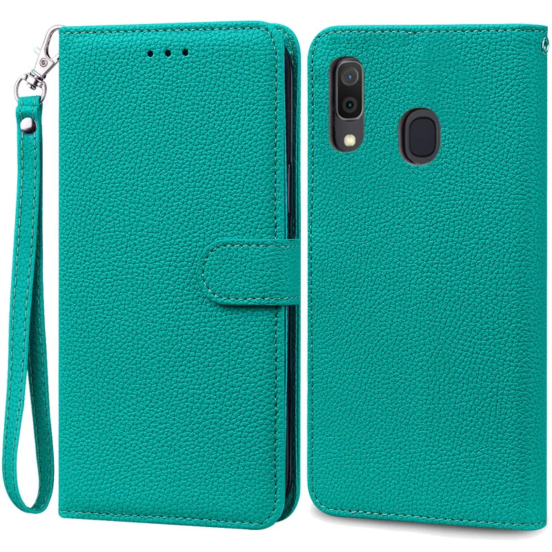 Leather Wallet Flip Case for Samsung Galaxy A40 - Stylish and Protective Cover