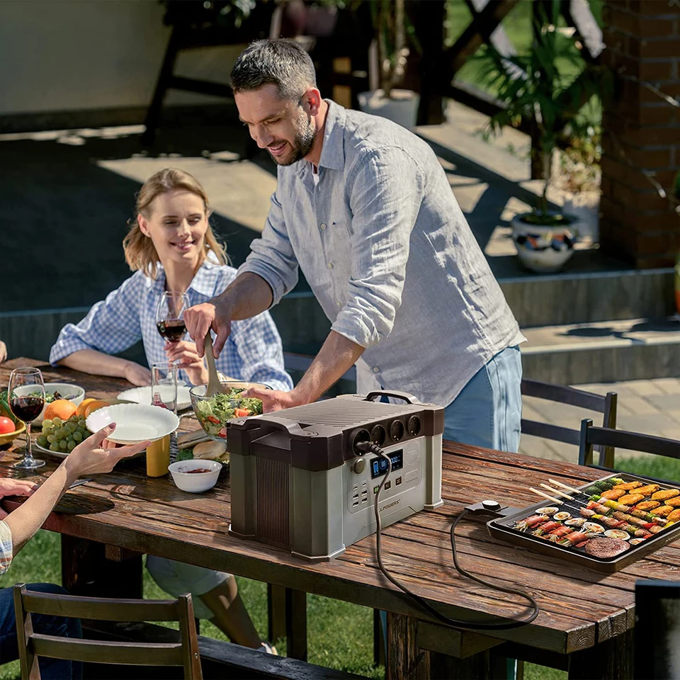 ALLPOWERS 2000W Portable Power Station with Solar Charging