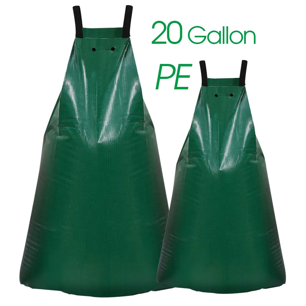 

20 Gallon PE Tree Watering Bag Garden Plants Drip Irrigation Bags for Agricultural Automatic Reusable Slow Release Water Bags