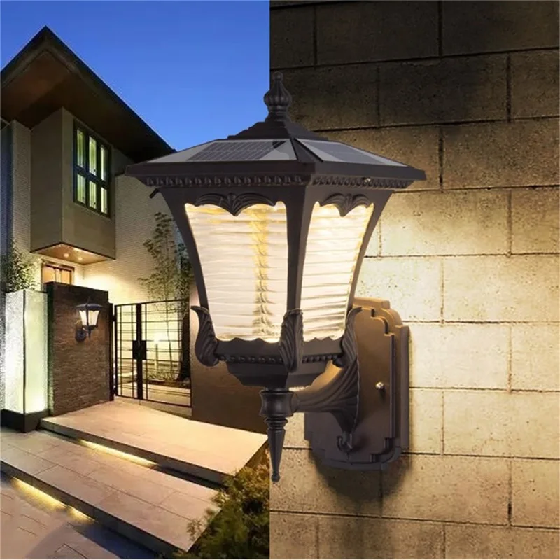 Solar Outdoor Wall LED Light