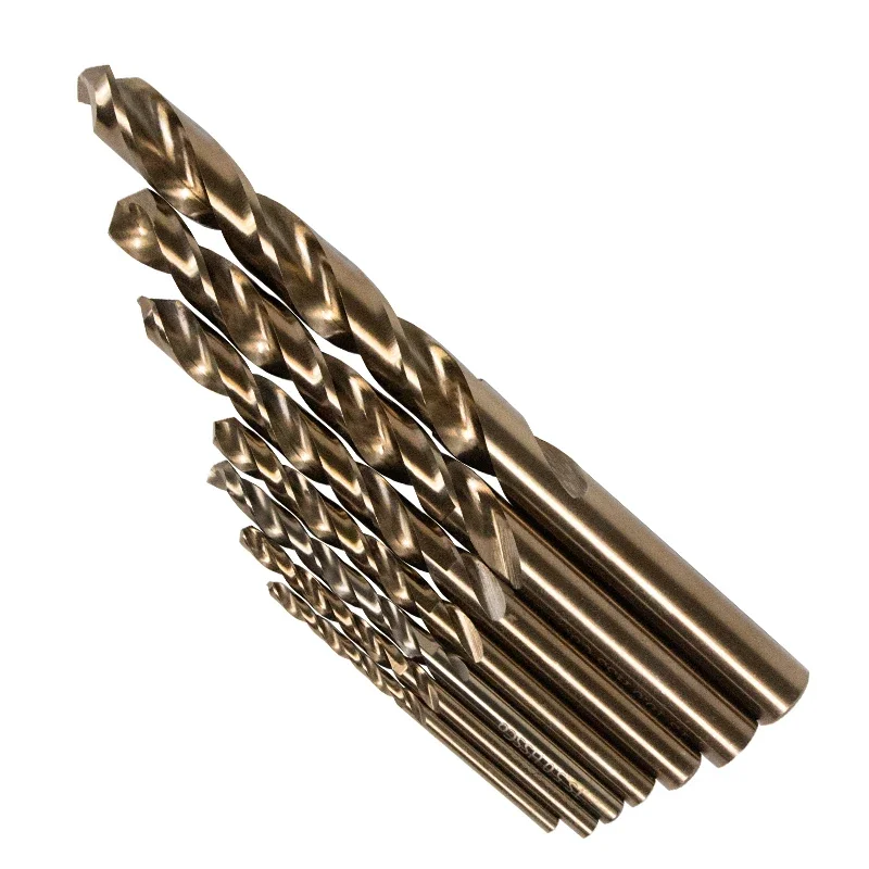 High cobalt high drill steel drill iron super hard stainless steel swivel cobalt containing fried dough twist set