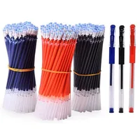 Gel Pen Neutral Pen Handles Refill Rod 0.5mm Bullet Tip Black Blue Red Ink Ball Pen Signing Pen Office Student Stationery 1