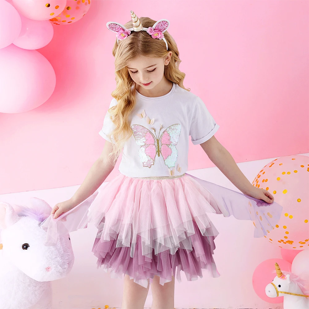 Tutu Skirts for Girls Mesh Ballet Miniskirts Kids Layered Princess Cake Ball Gown Dance Prom Party Skirt Children Clothes ballet tutu skirt children skirts