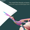 Retro Stainless Steel Beauty Scissors Makeup Grooming Trimmer Eyelash Nose Facial Hair Remover Nail Scissors Sewing Tools 4