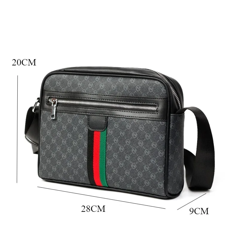 Fashion Crossbody Bags Men Luxury Brand Design Men's Crossbody Bags Letter Printed Shoulder Messenger Bag For Men Sling Satchels - 2