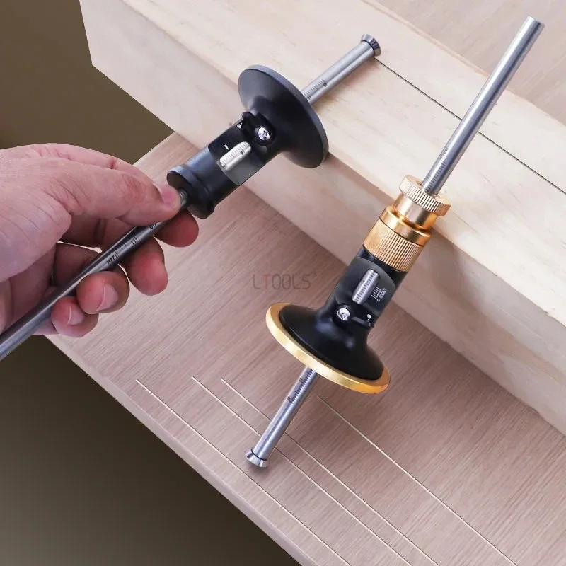 

European Style Mortise Marking Gauge High Precision Blade Scribing Tools Woodworking Parallel Line Scriber Measuring Gauge Tools