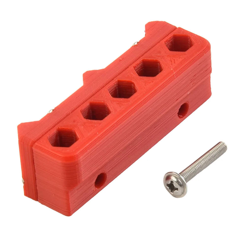 1 Pc Supporto Per Punta Magnetica Organizzatore Per Punte Da Trapano Set Di Viti Per Punte Da Trapano A 5 Punti Per Utensili Elettrici Da 18V Accessor