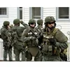 Men Green Camouflage Uniform Tactical Combat Black Shirts&Pants Airsoft Paintball Work Clothing Suit 2