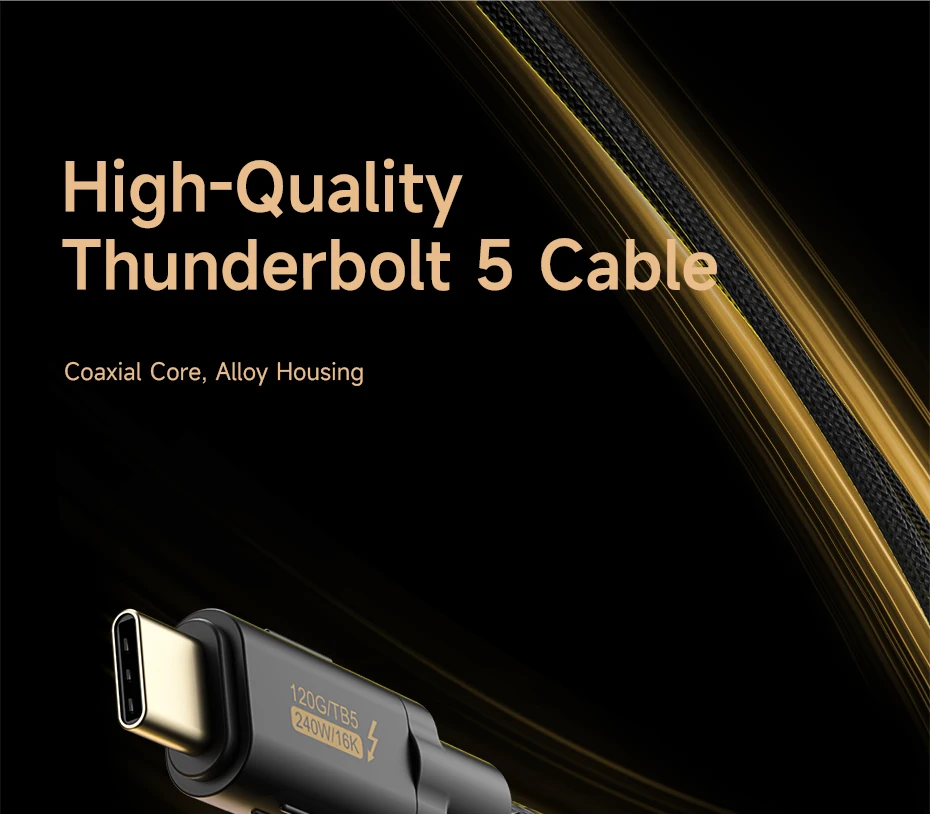 Hagibis 80Gbps Thunderbolt NVMe SSD Enclosure