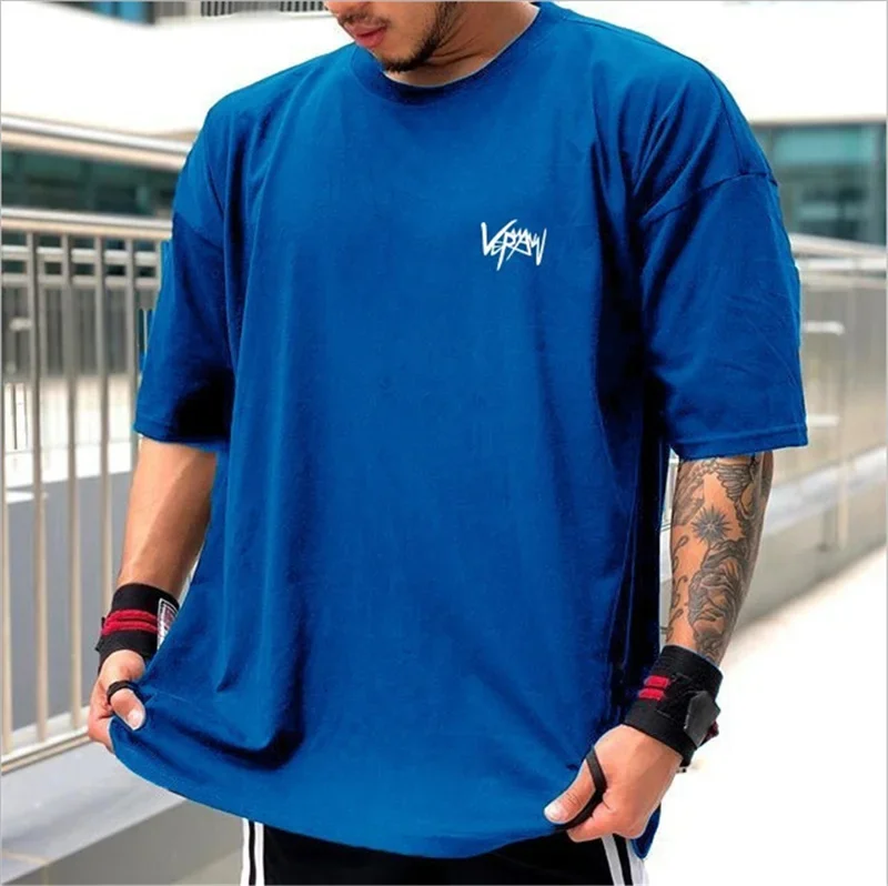 Men's Half Sleeve Round Collar Sports T-Shirt