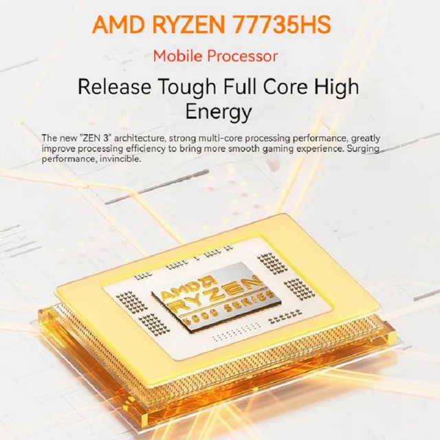 고성능 AMD R7-7735HS 프로세서와 다채로운 디자인을 갖춘 Firebat 미니 데스크탑 PC