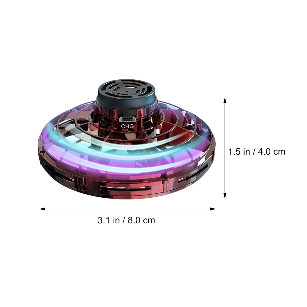 Lightweight Plastic Flying Gyro Toy Drone Shape Goscyrope Spinning Top Interactive Portable Plaything Remote Control spinning top toy beyblade toys battle top toy battle tops beyblades burst gyro gyro toupie gyroscope toy