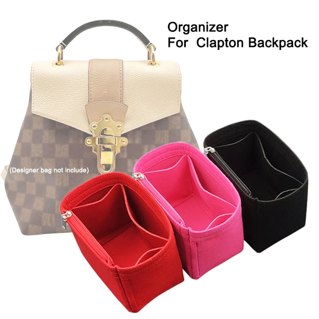 Inserto organizador de bolsos, organizador interior de bolsa de fieltro  para mochila Clapton, forro de bolsa de mano - AliExpress