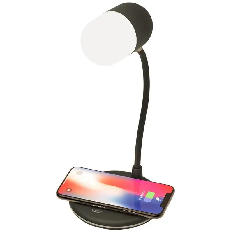 

bluetooth-compatible Speaker Wireless Charging Three-in-one Touch Desk Lamp Bedside Night Light Desktop Decoration Reading Lamp