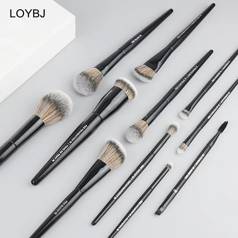 Saashi LOYBJ Professional Foundation Brush 47 Broom Head Liquid Shadow Concealer Women.
