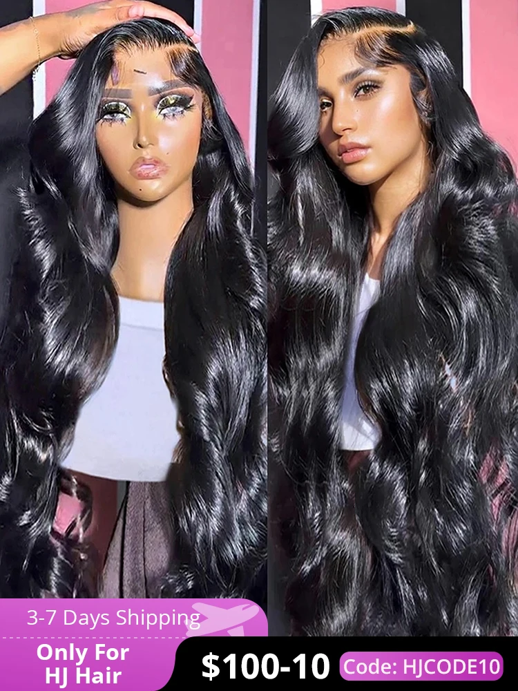 human hair wig 30 40 Inch Body Wave 13x6 HD Lace Frontal 360 Full Lace Front 100% Human Hair Pre Plucked