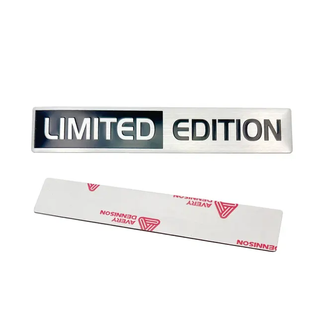 1PCS 3D Aluminum LIMITED EDITION Logo, Suitable for Car Doors