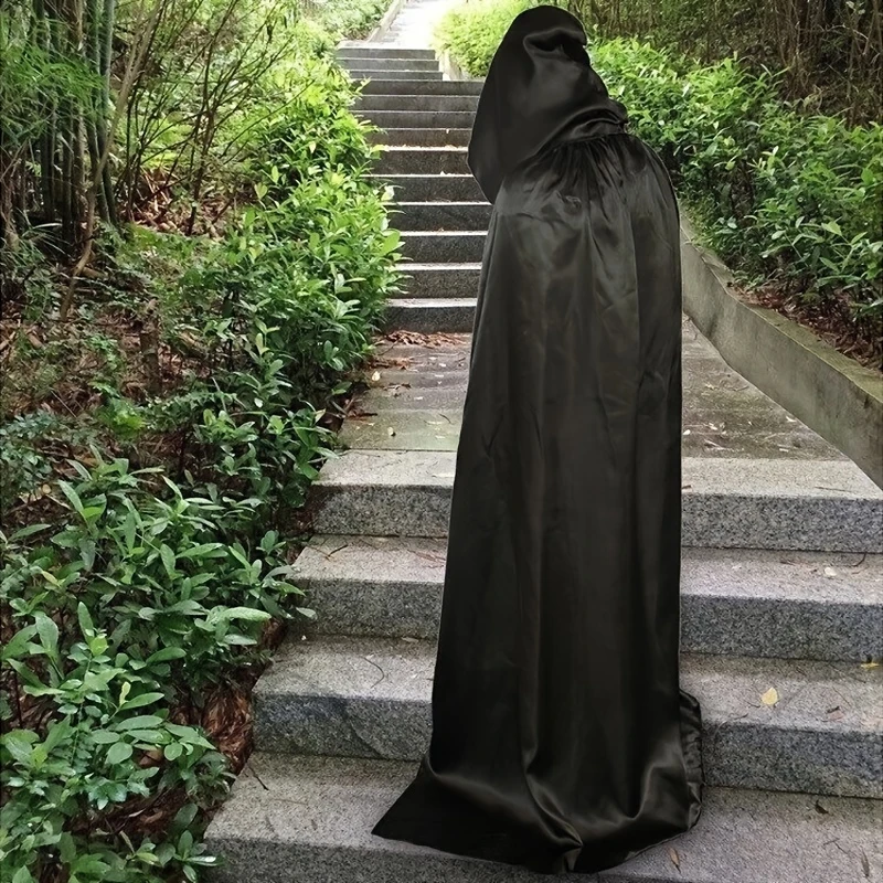Halloween Wicked Witch Cloak with Hat