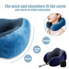 U Shaped Memory Foam Neck Pillows Soft Travel Pillow Massage Neck Pillow Sleeping Airplane Pillow Cervical Healthcare Bedding 3