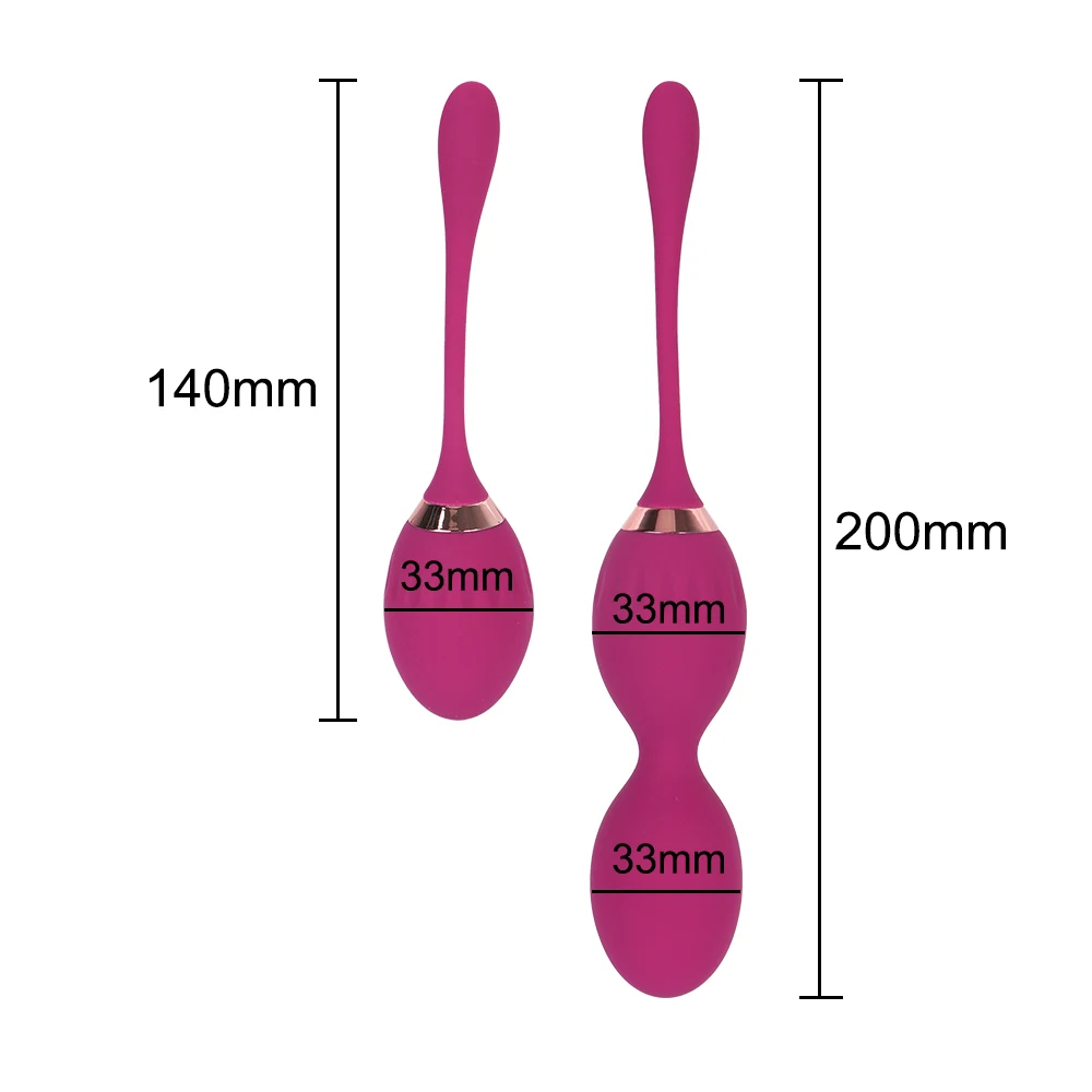 Pelvic Muscle Balls Trainer Silicone Chinese Kegel Ball Sex Toys for Women Vagina Tighten Exercise Vaginal Balls