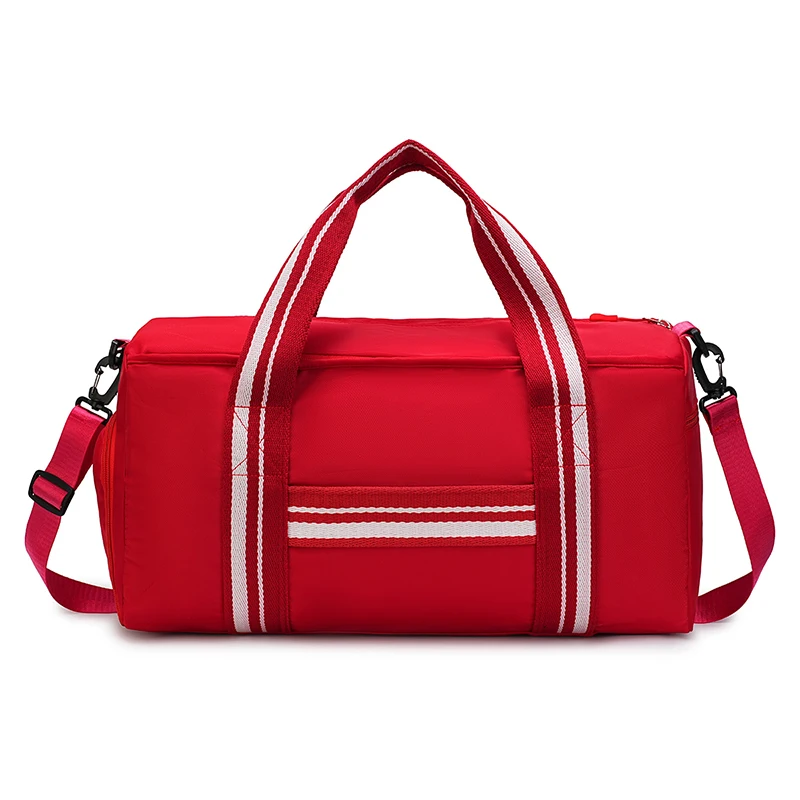 Travel handbag: 17.72 inch spacious gym to university Commuter Bag+dedicated wet/dry area, with shoebox and technical organizer,