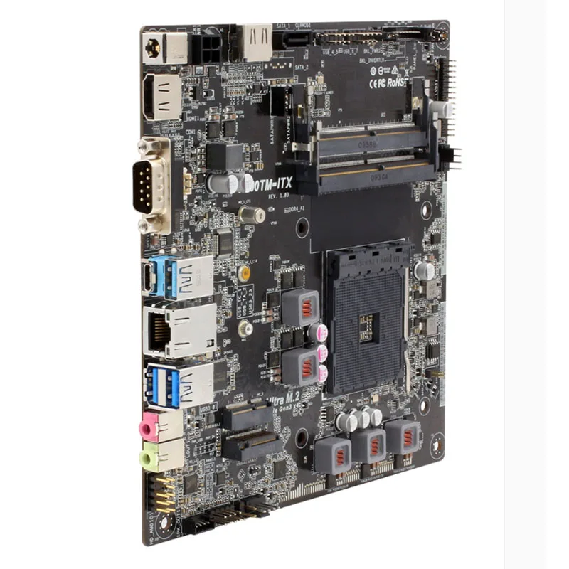 Original Desktop Motherboard ForASRock For X300TM-ITX AM4 DDR4 LGA 115X 64GB Fully Tested High Quality