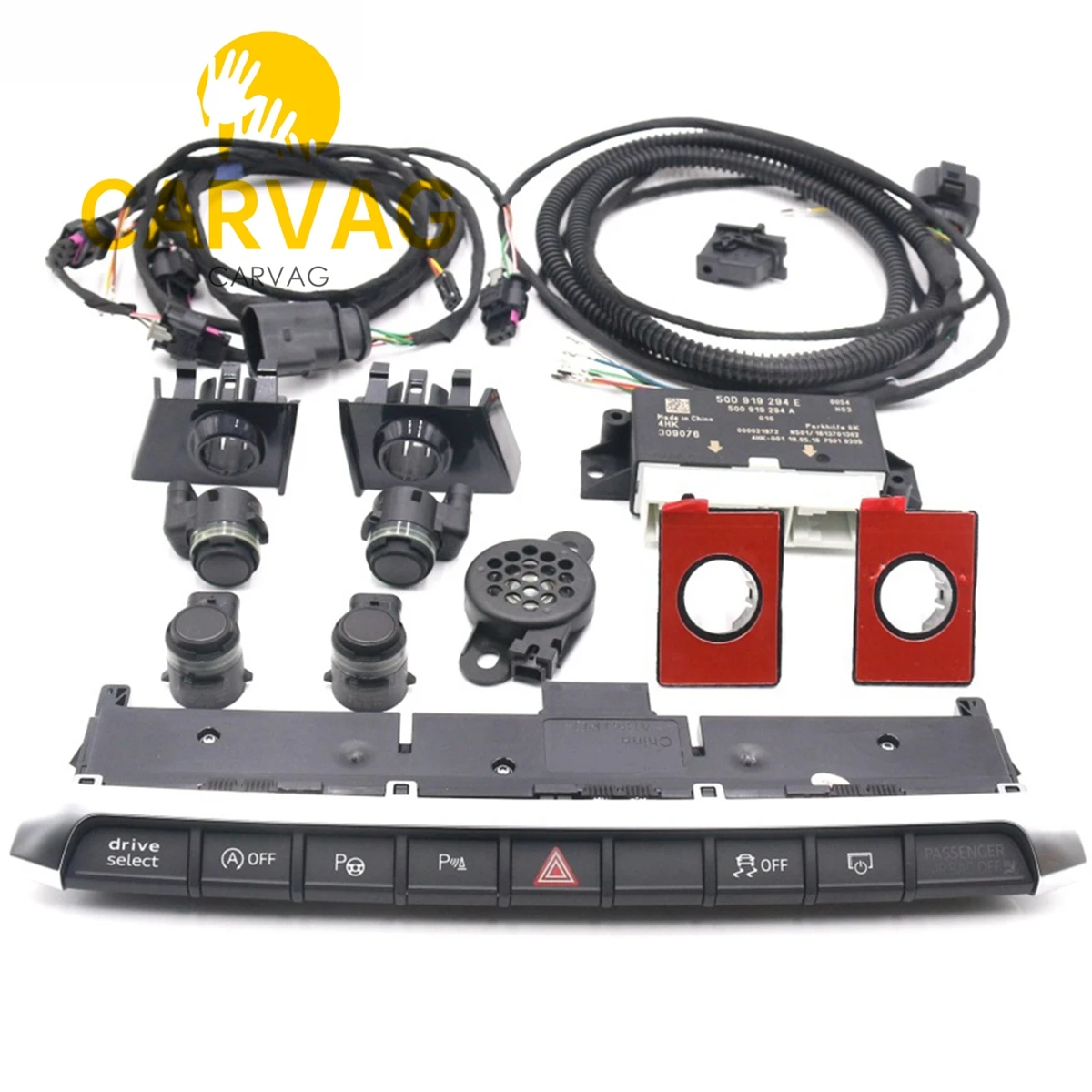 

Front Parking Sensor Set Front PDC 8K OPS UPGRADE For AUDI A3 8V 2017 Faceift 4K to 8K