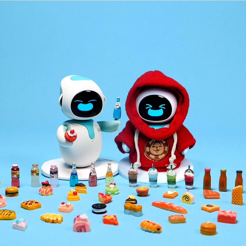 あお Eilik インタラクティブロボット 青 ピンク Amazon | Eilik Pink - タッチインタラクティブトイ、感情豊かな