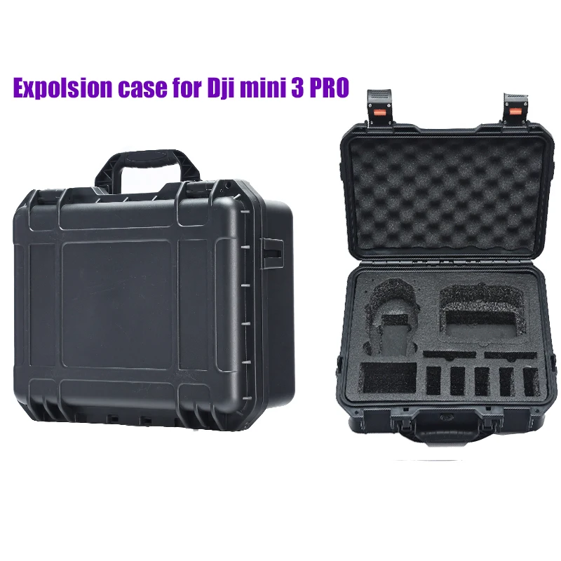 Case for Dji Mini 3 Pro Hard Cases Anti-collision Explosion Proof Bag Waterproof Handbag Filters For Mini 3 Pro Accessories