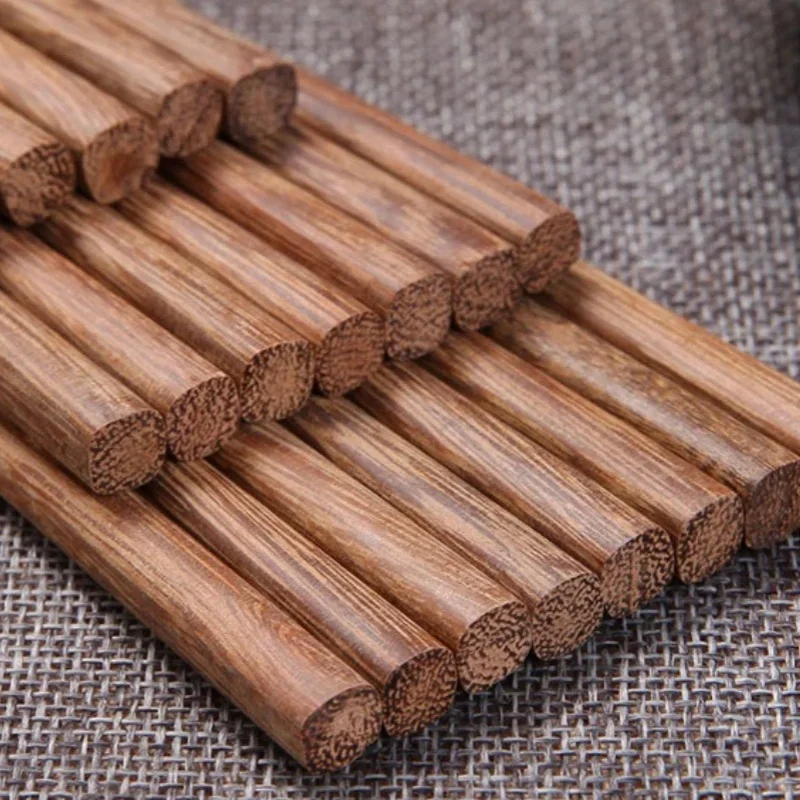 Natural Rosewood Wooden Chopsticks for Sushi and Kitchen Use