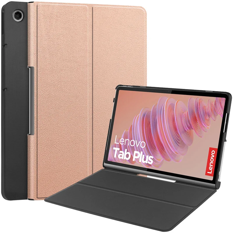 Lenovo Tab Plus 11.5 Fashion PU Leather Stand Case Cover