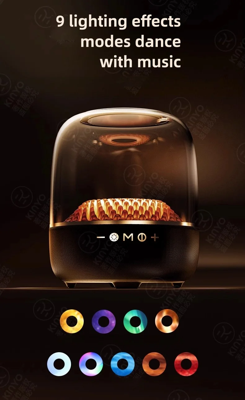 Kinglucky Q38-1 120W Bluetooth Speaker 9D Surround Sound