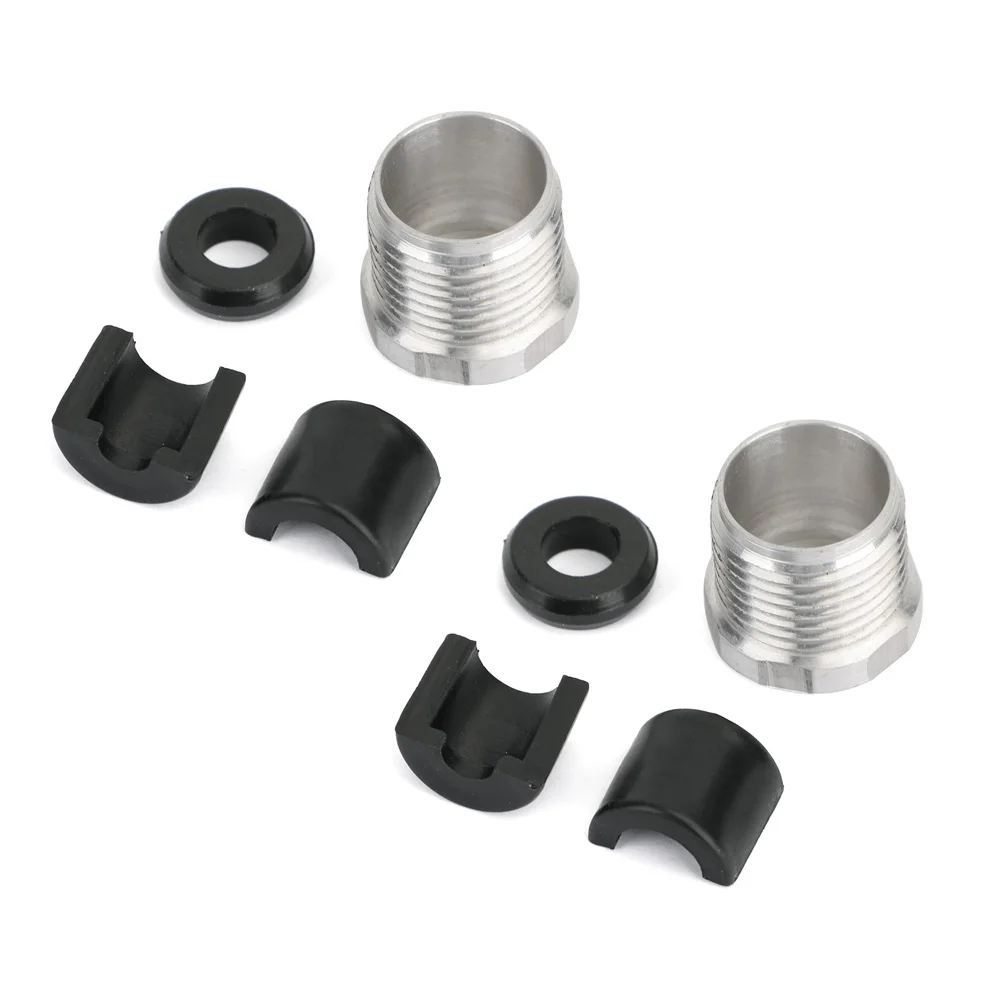 Steering Rod 2x For SeaDoo Steering Reverse Aluminum Cable Lock Nut Kit 277001729 277000055 Aluminum + Rubber Accessories For Vehicles