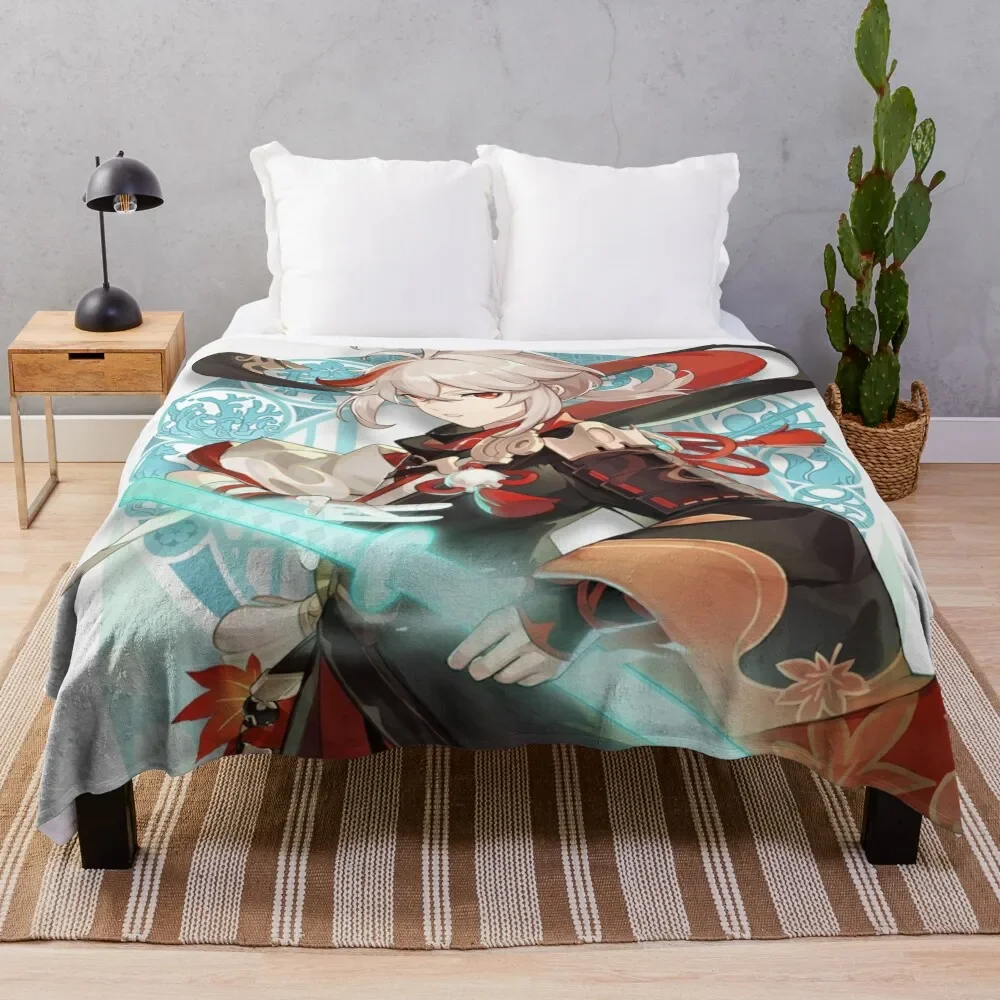 

Kazuha Genshin Impact Throw Blanket Thermal Blankets For Travel throw blanket for sofa