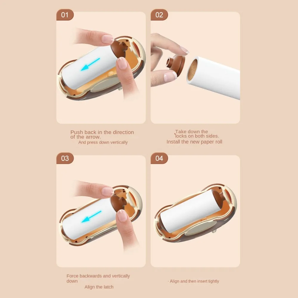 Creative ABS Hair Removal Brush Portable Cleaning Tool Lint Cleaner Reusable Cleaning Brush Pet