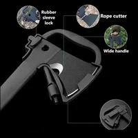 Outdoor Axe Mountain Wood Cutting Axe Outdoor Equipmen Battle Axe Mountain Cutting Axe Multifunctional 2