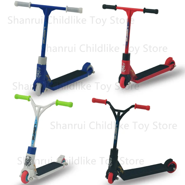 Mini Scooter Two Wheel Scooter Finger Skateboard Finger Shoes Mini Cloth Children's Educational Toys Finger Bike Funny Toy 3