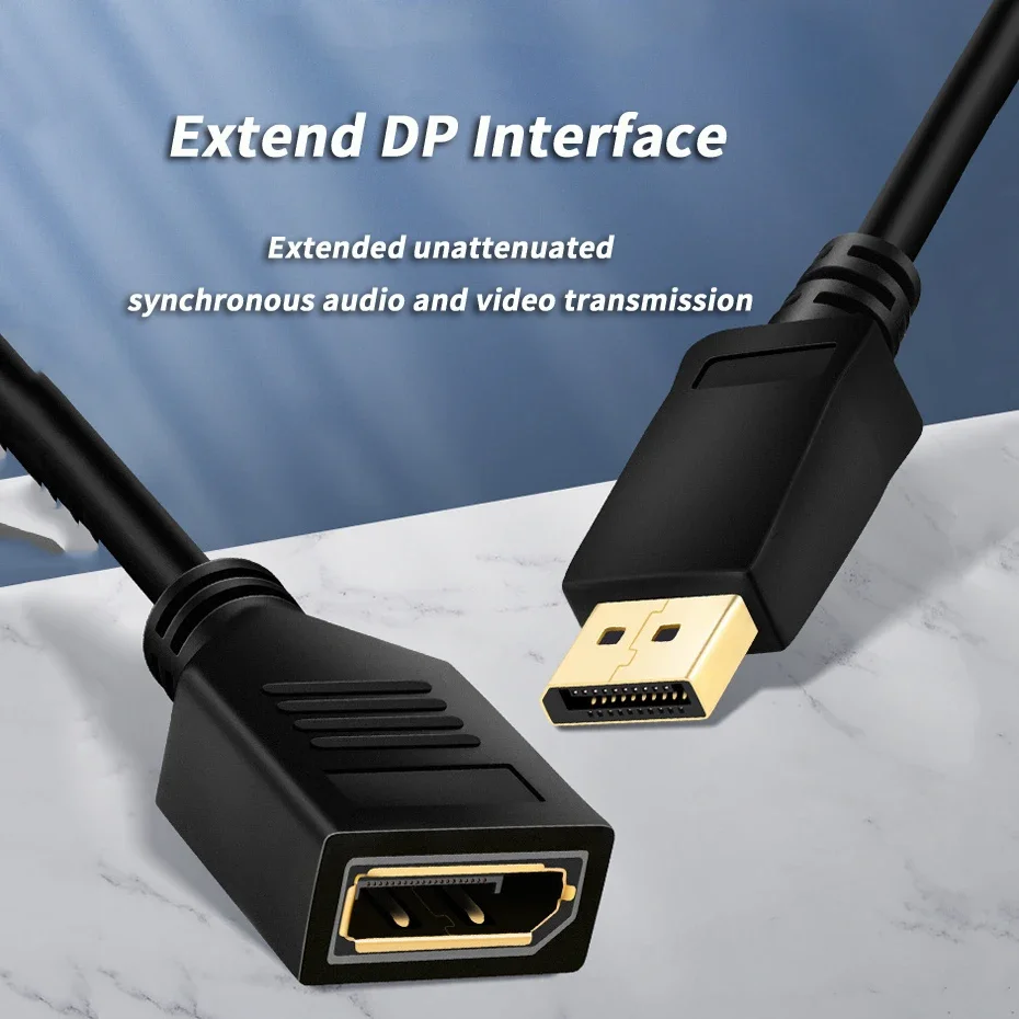 4K HDR DisplayPort Extension Cable