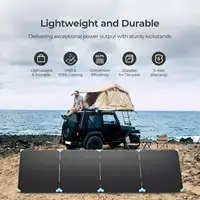Renogy 220W panneau solaire portable valise solaire légère étanche pliable avec béquille et poignées de transport pour générateur 2