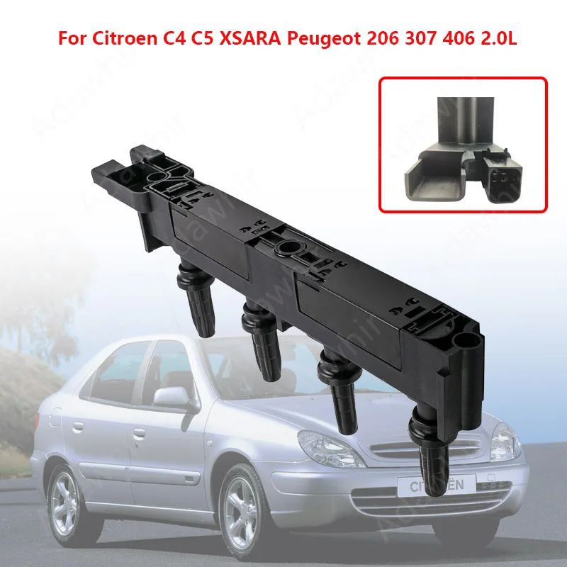 

9463264180 комплект катушек зажигания для Peugeot 206 307 406 Citroen C4 C5 XSARA 597075 л 597098 96341313