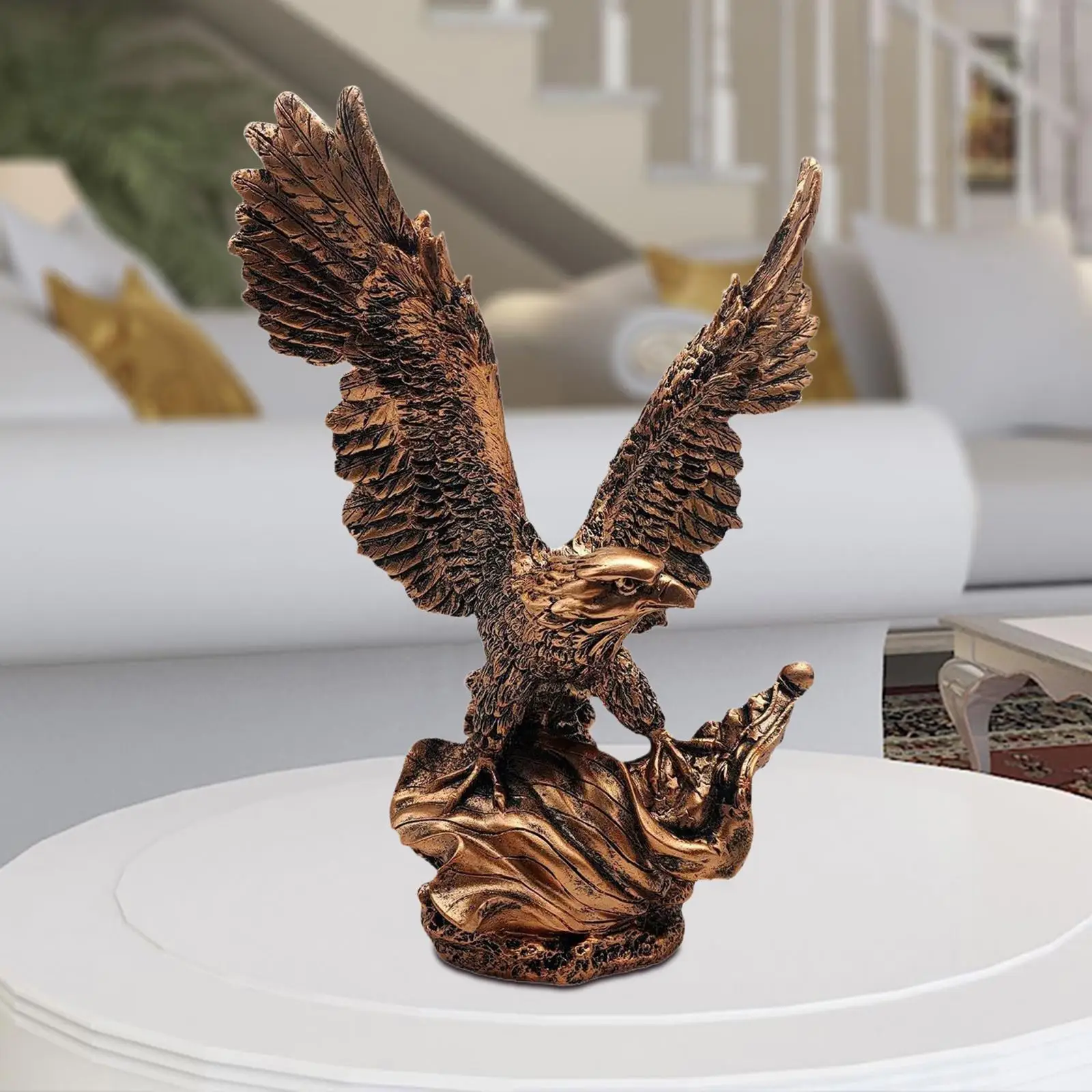 

-Фигурка, скульптура, украшение стола, фэн-шуй, поделки 9 дюймов X 4,3 дюйма X 11,5 дюйма