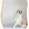 Simulated Mouse Tail Cat Toy Cat Teaser Funny Stick Silicone Long Tail Pet Interactive Toys for Cats Kitten Hunting Pet Products 5