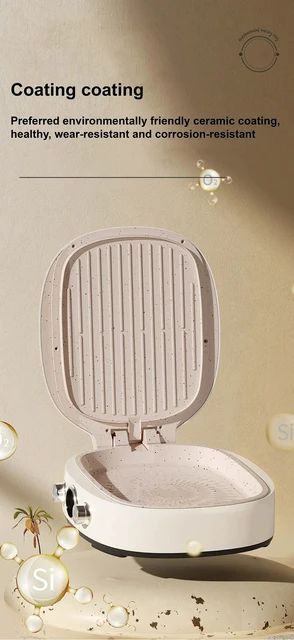 Teglia Pieghevole Antiaderente Per Pancake - Doppia Faccia In Acciaio Titanio Per Toast, Frittate E Formaggio Grigliato - Foto 2