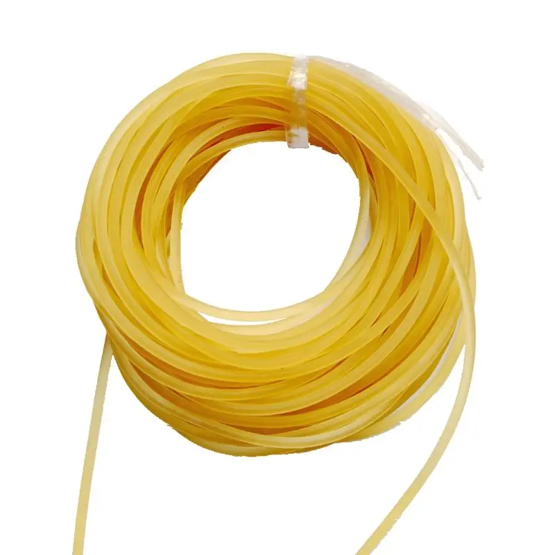 Fishing Rope 2mm High Elastic Band Strapping Fishing Line 10M Solid Rubber